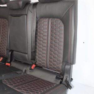 Audi F3 RSQ3 Interior Front & Rear Seats Full Set, Red Diamond Stitching - Image 7