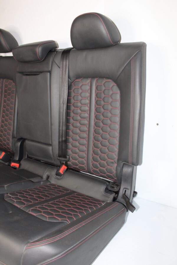Audi F3 RSQ3 Interior Front & Rear Seats Full Set, Red Diamond Stitching