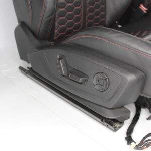 Audi F3 RSQ3 Interior Front & Rear Seats Full Set, Red Diamond Stitching - Image 3