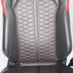 Audi F3 RSQ3 Interior Front & Rear Seats Full Set, Red Diamond Stitching - Image 10