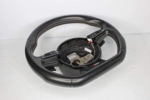 Audi 8V S3 Flat Bottom Steering Wheel Black Leather 8V0 419 091 AB