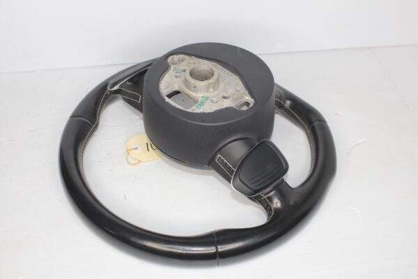 Audi 8V S3 Flat Bottom Steering Wheel Black Leather 8V0 419 091 AB