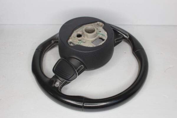 Audi 8V S3 Flat Bottom Steering Wheel Black Leather 8V0 419 091 AB