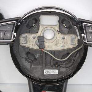 Audi 8V S3 Flat Bottom Steering Wheel Black Leather 8V0 419 091 AB - Image 8