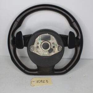 Audi 8V S3 Flat Bottom Steering Wheel Black Leather 8V0 419 091 AB - Image 7