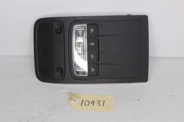 Audi 8V A3 S3 RS3 Overhead Console Dome Map Light Black 8V0 947 135 B