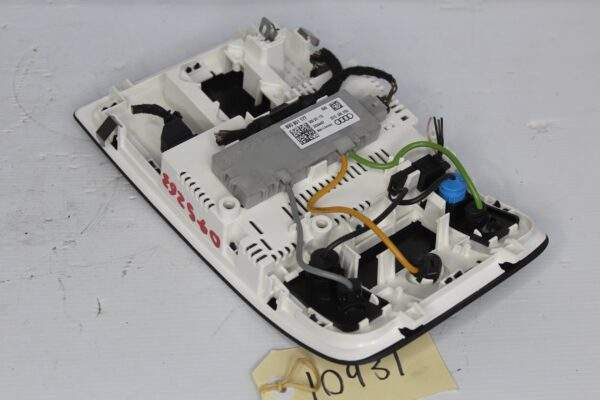 Audi 8V A3 S3 RS3 Overhead Console Dome Map Light Black 8V0 947 135 B