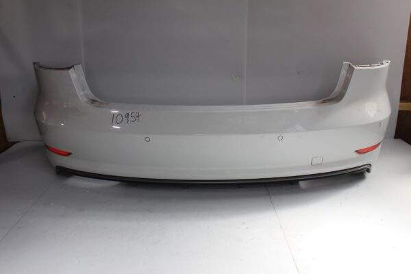 Audi 8V S3 Rear Bumper Bar with Diffuser - WHITE