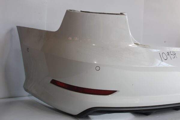 Audi 8V S3 Rear Bumper Bar with Diffuser - WHITE