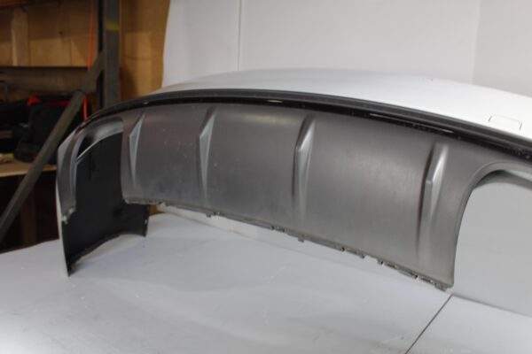 Audi 8V S3 Rear Bumper Bar with Diffuser - WHITE