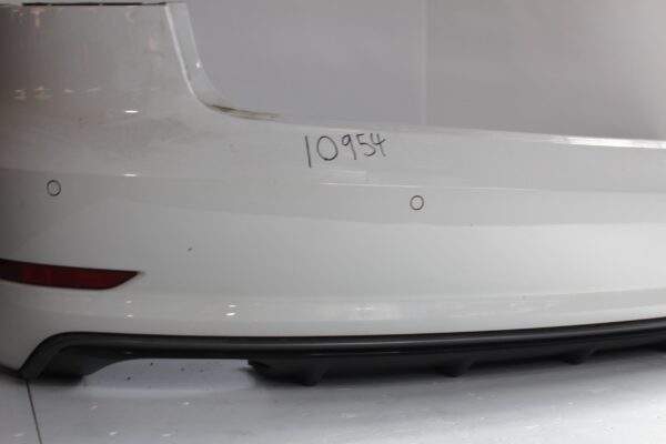 Audi 8V S3 Rear Bumper Bar with Diffuser - WHITE