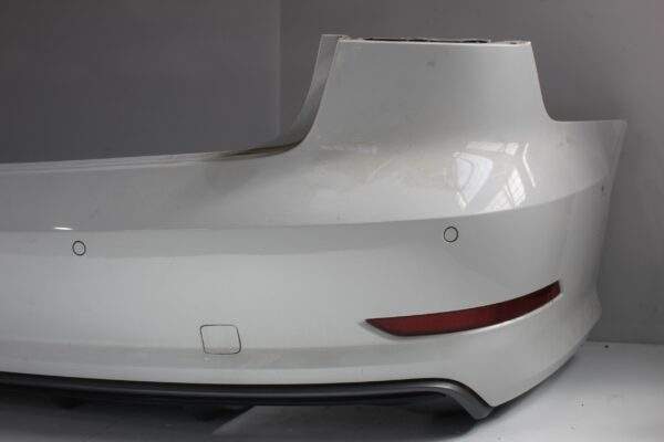 Audi 8V S3 Rear Bumper Bar with Diffuser - WHITE