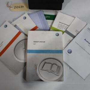 Volkswagen Golf Mk6 R Owners Manual Service Books with Pouch - Image 6