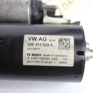 Volkswagen Golf Mk6 R CDL Engine Starter Motor 02E 911 024 A - Image 3