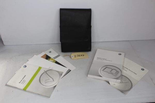 Volkswagen Golf MK7 GTI Owners Manual Service Books With Pouch