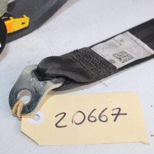 Volkswagen Golf Mk6 GTi R Front Left Seat Belt Pre-Tensioner 1K4 857 706 BK - Image 2