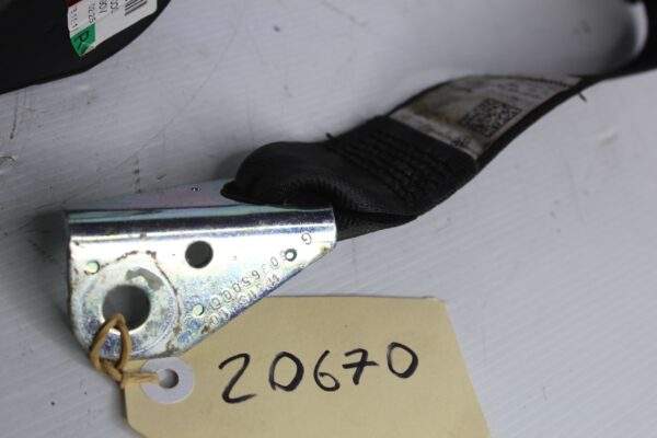 Volkswagen Golf Mk6 GTi R Rear Right Seat Belt Pre-Tensioner 1K6 857 806 AA