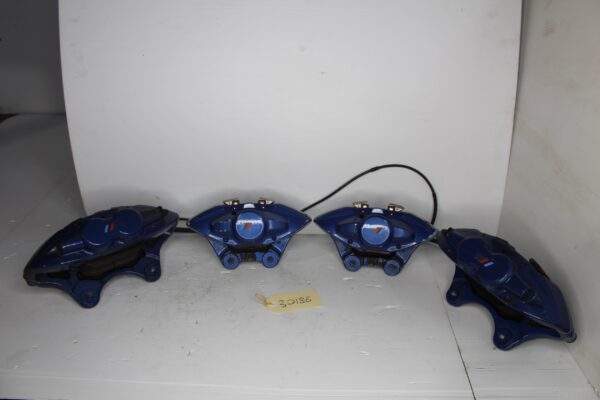 BMW F80 F82 M3 M4 Competition Brake Caliper Front Rear Full Set BLUE