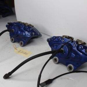 BMW F80 F82 M3 M4 Competition Brake Caliper Front Rear Full Set BLUE - Image 10