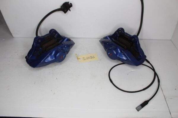 BMW F80 F82 M3 M4 Competition Brake Caliper Front Rear Full Set BLUE