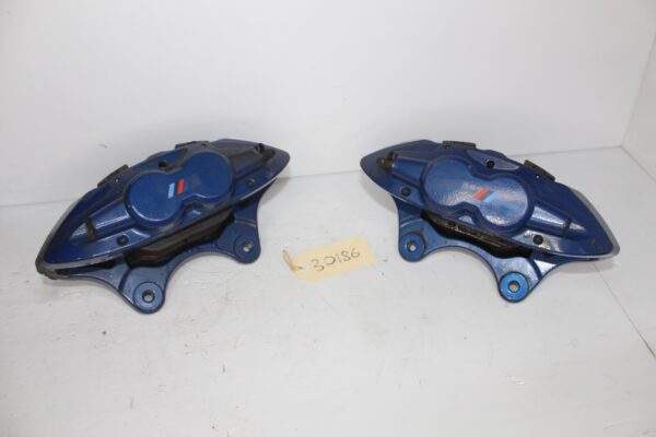 BMW F80 F82 M3 M4 Competition Brake Caliper Front Rear Full Set BLUE