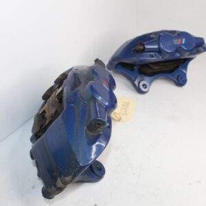 BMW F80 F82 M3 M4 Competition Brake Caliper Front Rear Full Set BLUE - Image 7