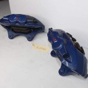 BMW F80 F82 M3 M4 Competition Brake Caliper Front Rear Full Set BLUE - Image 6