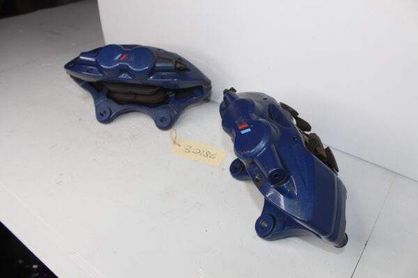BMW F80 F82 M3 M4 Competition Brake Caliper Front Rear Full Set BLUE