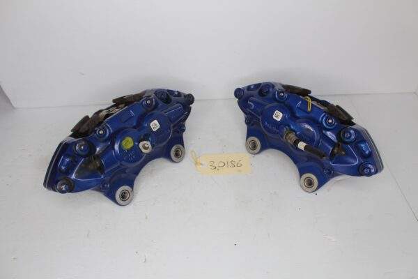 BMW F80 F82 M3 M4 Competition Brake Caliper Front Rear Full Set BLUE
