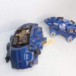 BMW F80 F82 M3 M4 Competition Brake Caliper Front Rear Full Set BLUE - Image 3