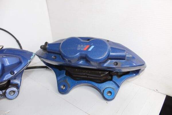 BMW F80 F82 M3 M4 Competition Brake Caliper Front Rear Full Set BLUE