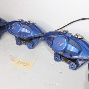 BMW F80 F82 M3 M4 Competition Brake Caliper Front Rear Full Set BLUE - Image 16