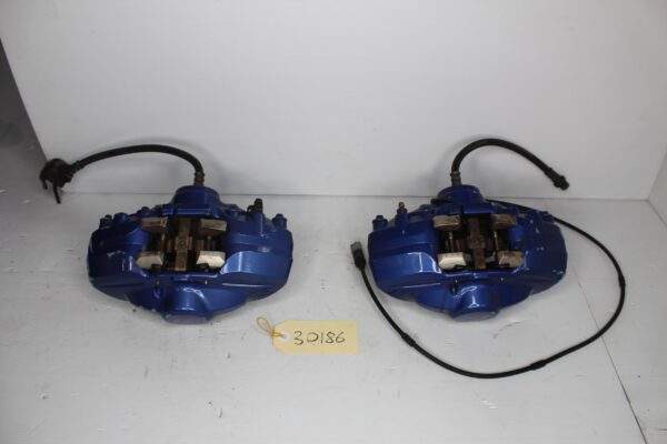 BMW F80 F82 M3 M4 Competition Brake Caliper Front Rear Full Set BLUE