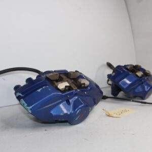 BMW F80 F82 M3 M4 Competition Brake Caliper Front Rear Full Set BLUE - Image 14
