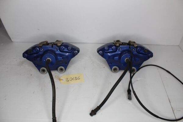 BMW F80 F82 M3 M4 Competition Brake Caliper Front Rear Full Set BLUE
