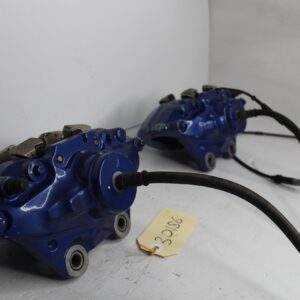 BMW F80 F82 M3 M4 Competition Brake Caliper Front Rear Full Set BLUE - Image 11