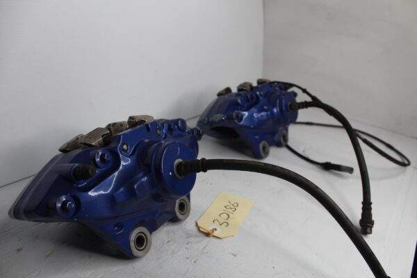 BMW F80 F82 M3 M4 Competition Brake Caliper Front Rear Full Set BLUE