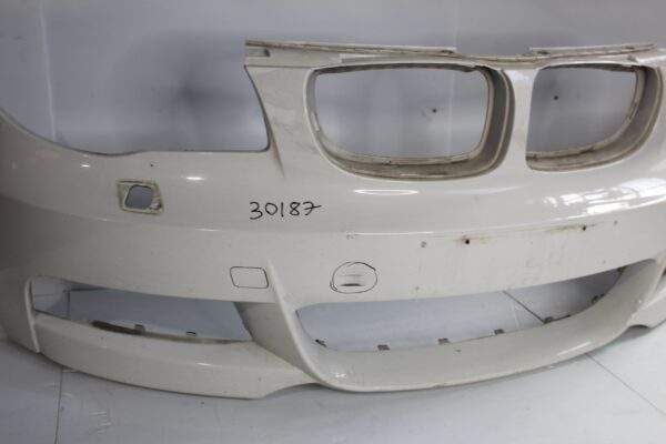 BMW E82 135i M-Sport Front Bumper Cover WHITE