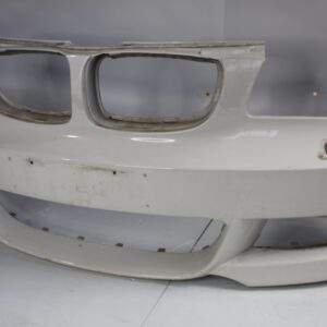 BMW E82 135i M-Sport Front Bumper Cover WHITE - Image 14