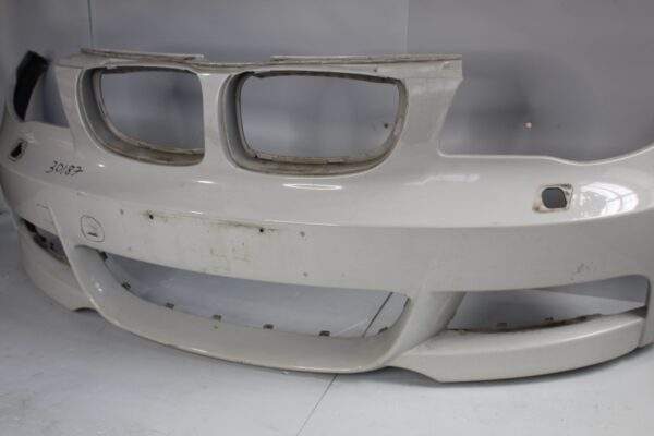 BMW E82 135i M-Sport Front Bumper Cover WHITE
