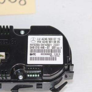 Mercedes Benz W176 W117 A CLA Class AC Climate Control Panel A2469000715 - Image 3