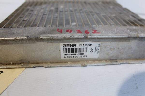 Mercedes Benz W212 E63 AMG Side Auxiliary Radiator Cooler A0995003203