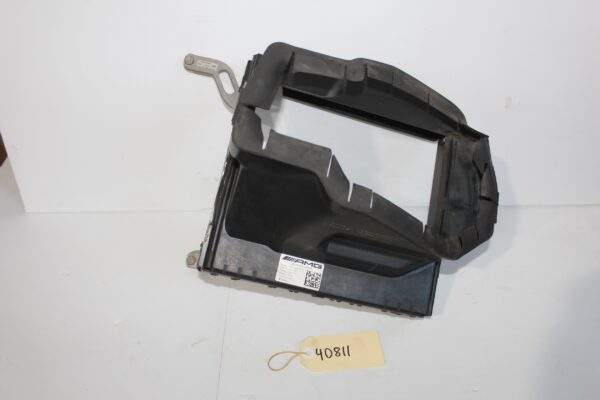 Mercedes Benz W212 E63 AMG Auxiliary Cooler Shroud w Bracket A2125001416