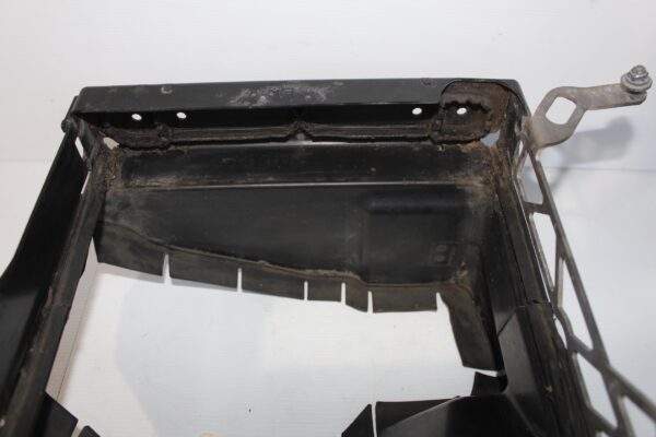 Mercedes Benz W212 E63 AMG Auxiliary Cooler Shroud w Bracket A2125001416