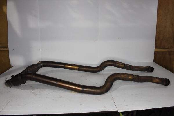 Mercedes Benz W212 E63 M157 Exhaust Centre, Cats Removed