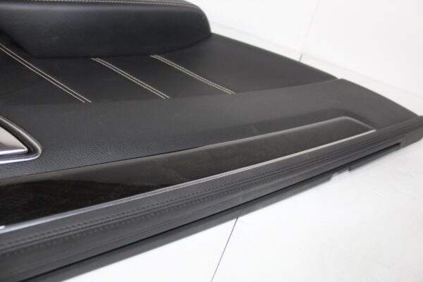Mercedes Benz W212 E63 Rear Left Door Card Panel Leather A2127301122