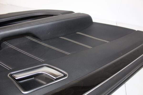Mercedes Benz W212 E63 Rear Left Door Card Panel Leather A2127301122
