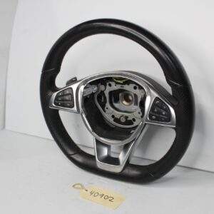 Mercedes Benz W205 C43 AMG Steering Wheel Black A0004604003 - Image 3