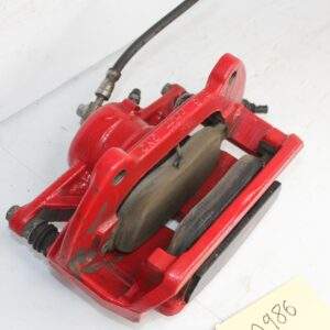 Audi 8V S3 Front Right Brake Caliper Red w Black Badge - Image 7