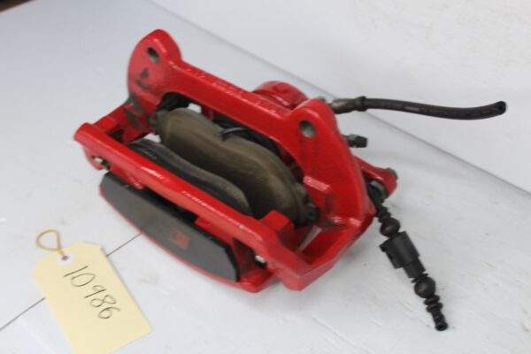 Audi 8V S3 Front Right Brake Caliper Red w Black Badge